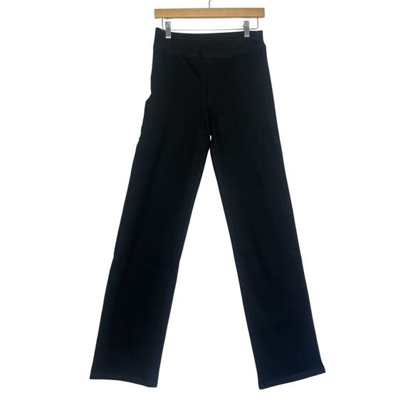 $95NWT American Tall Jeans Harper Pull-On Straight Leg Women's Size Small Black - Picture 1 of 8
